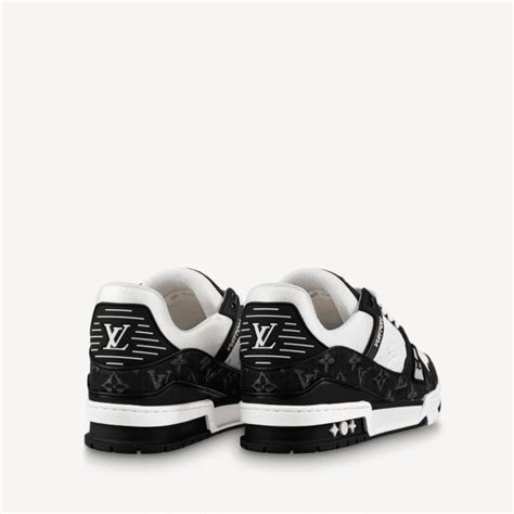 louis vuitton lv trainer white black white|louis vuitton lv trainer white.